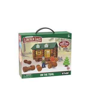 LINCOLN LOGS - 59PC ON THE TRAIL (2) ENG
